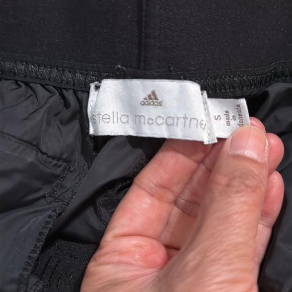 Adidas X Stella McCarthney Mesh Insert Running Performance Shorts Black-Small - Picture 8 of 12